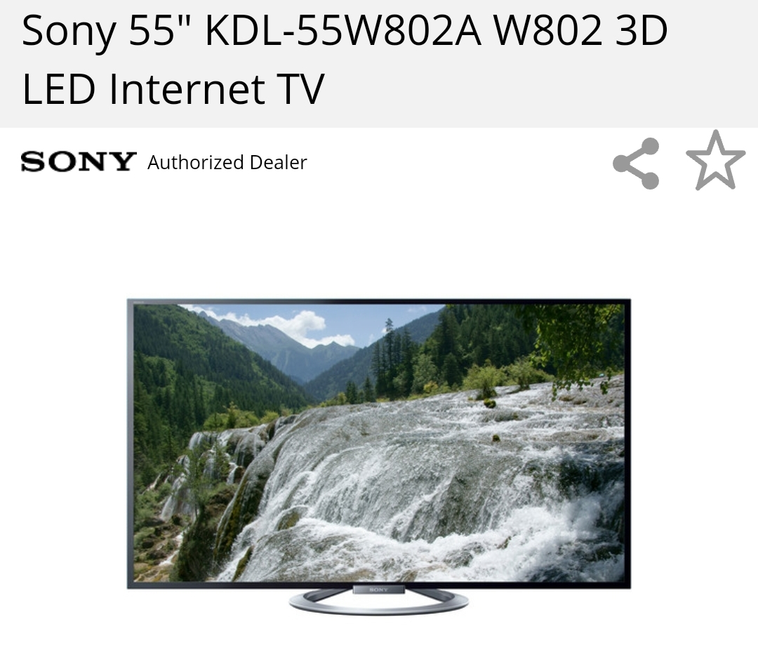 Sony 55" Smart HD TV  with 3D function - photo 5