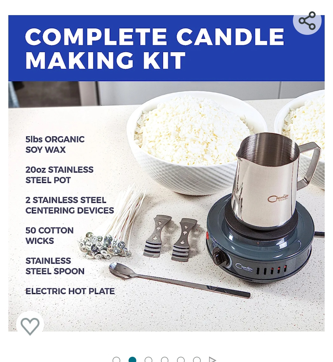New Candle Making Kit with Electric hot plate image indicator(7)