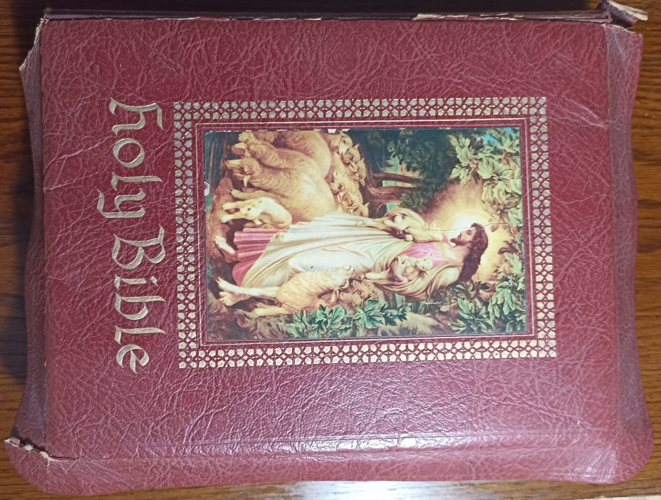 Leather Vintage Holly Bible