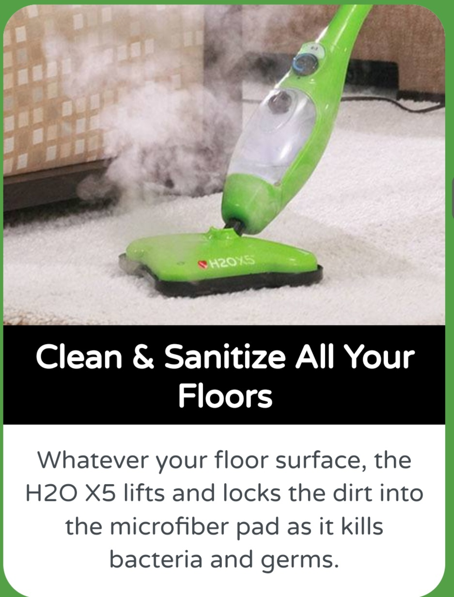 H20 Mop X5 Elite (Steam mop) barely used. - photo 5