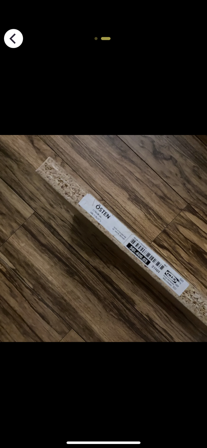 11”x47” Ikea Shelf Insert image indicator(2)