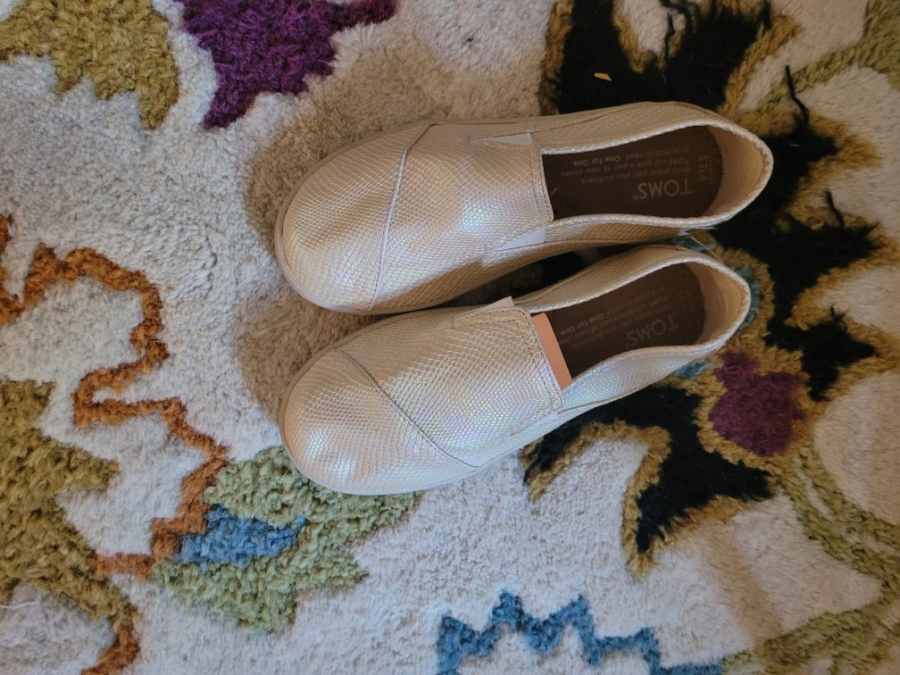 brand new Toms size 13.5 each $20