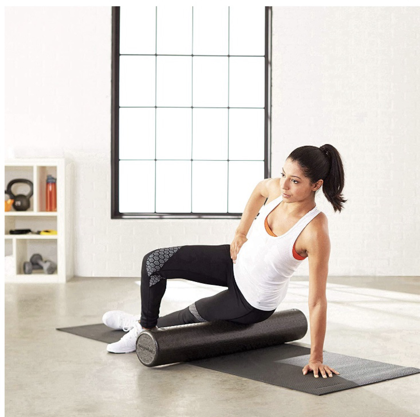 Firm  3ft Yoga / Pilates / Foam Roller image indicator(2)