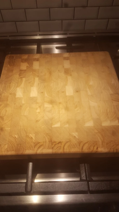 14 inch square end grain Cutting Board thumbnail