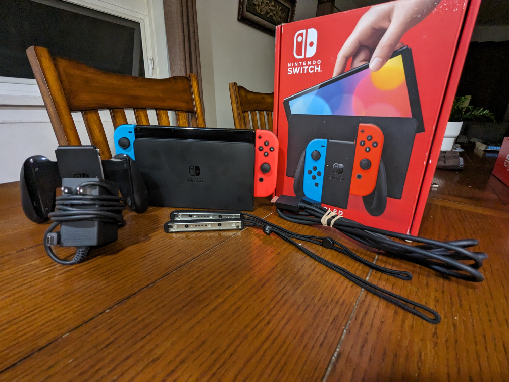 Nintendo Switch OLED (All accessories included)