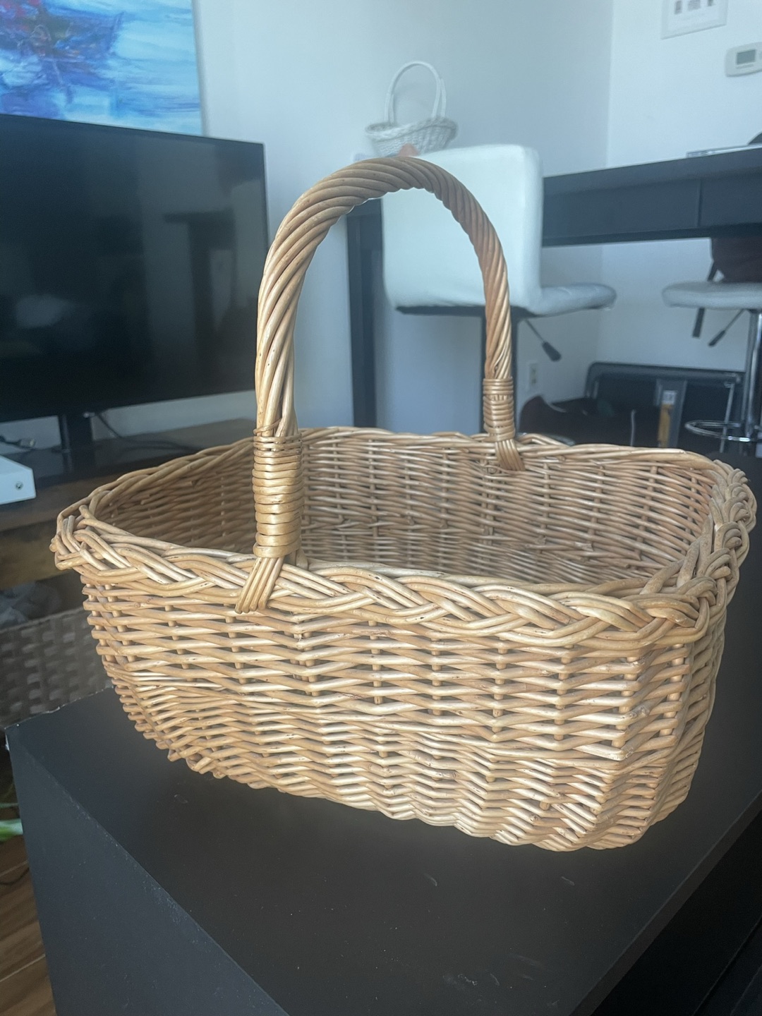 Wicker Storage Basket