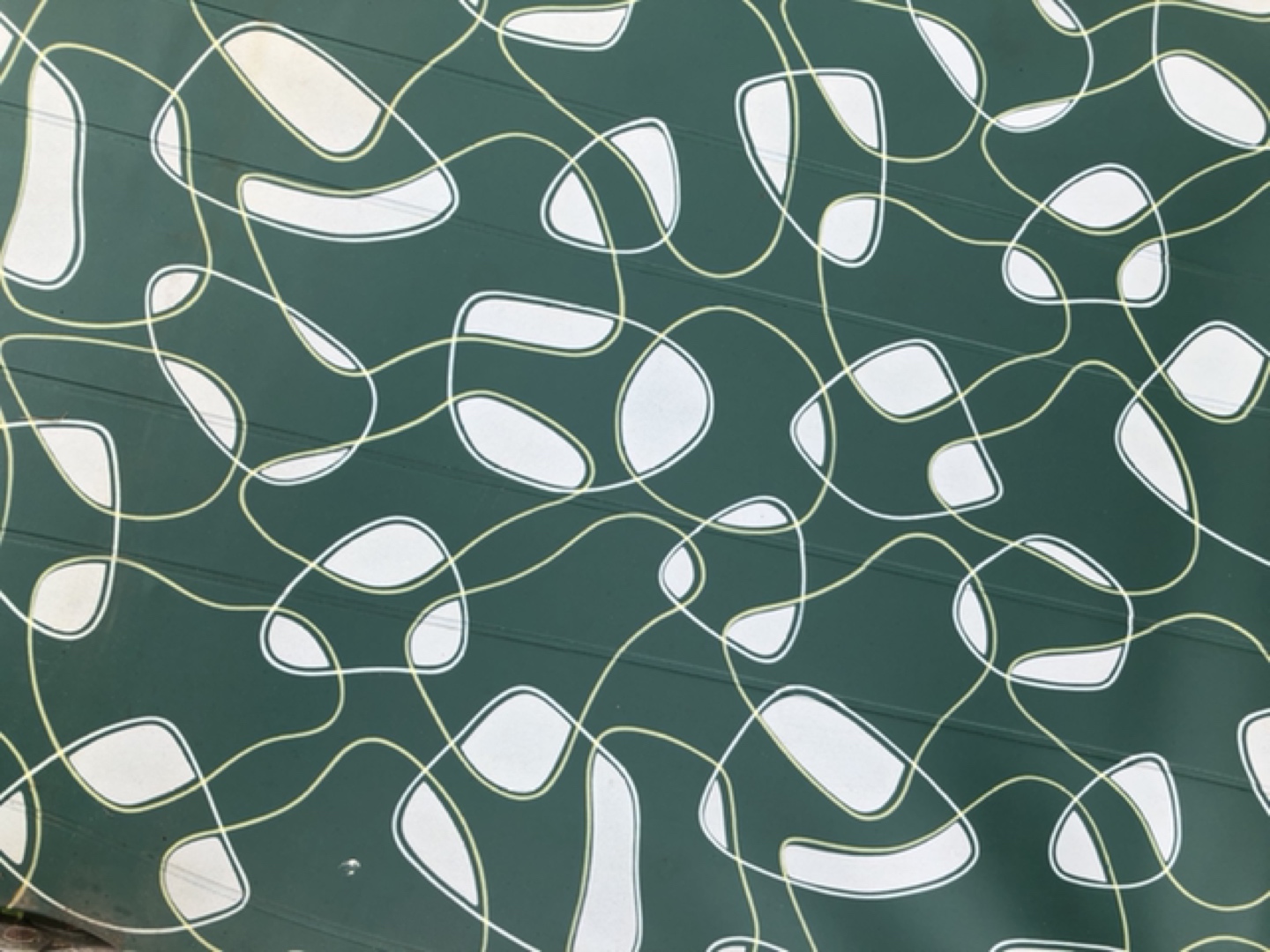 Old foldable mid century vintage patio recliner image indicator(3)