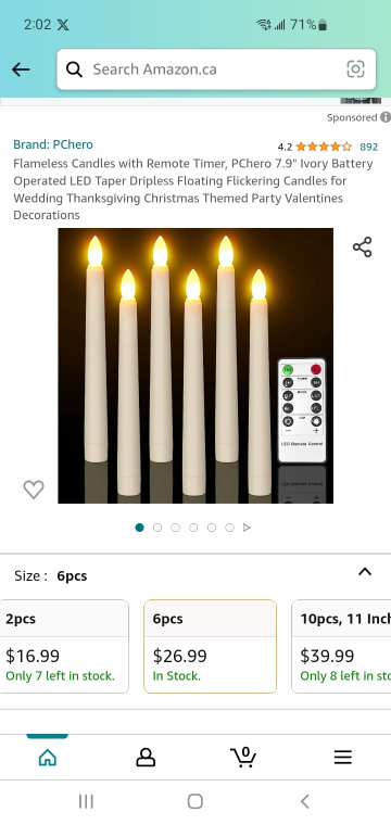 Flameless Candles with Remote Timer thumbnail