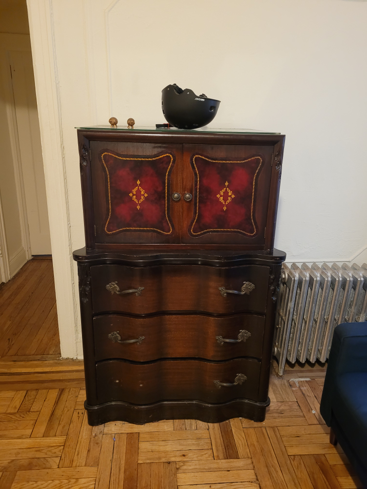 beautiful wooden dresser