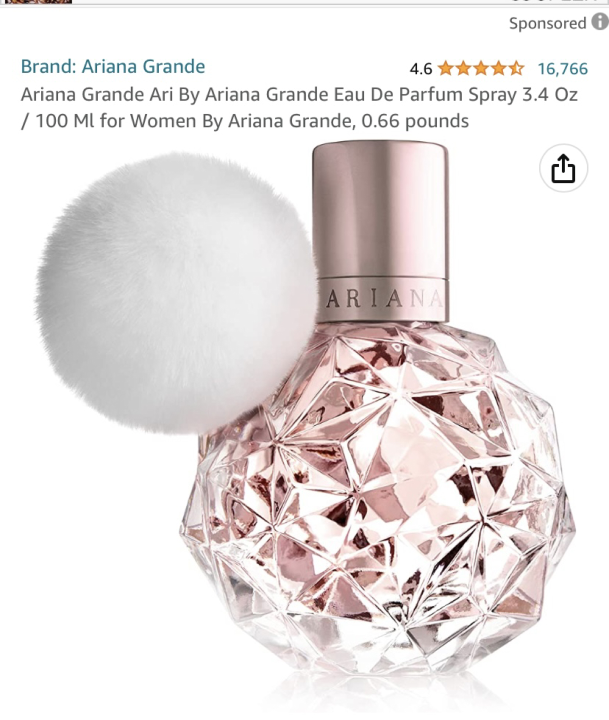 Ariana Grande Perfume - Brand New in Box - photo 3