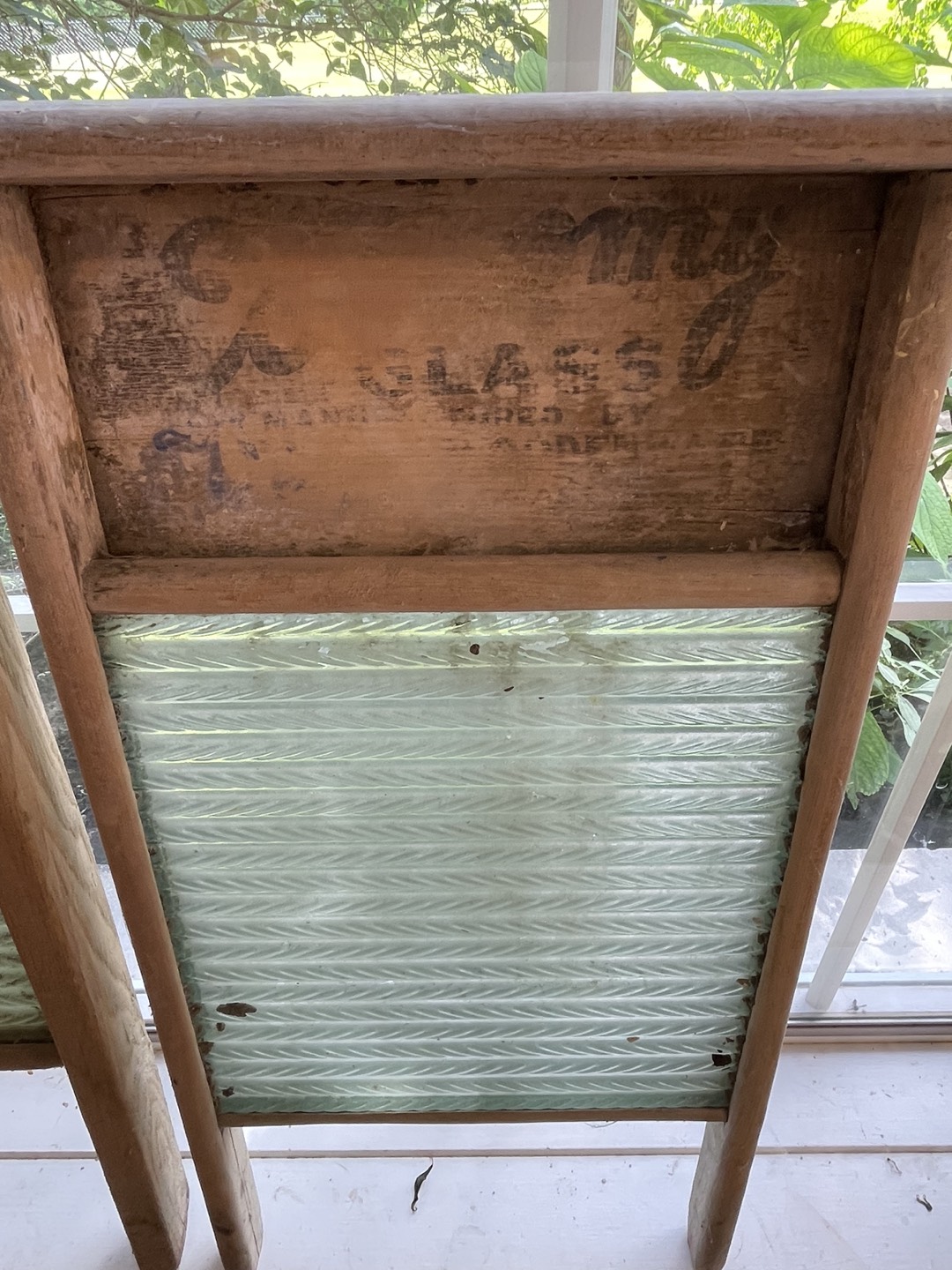 Antique washboards - photo 2