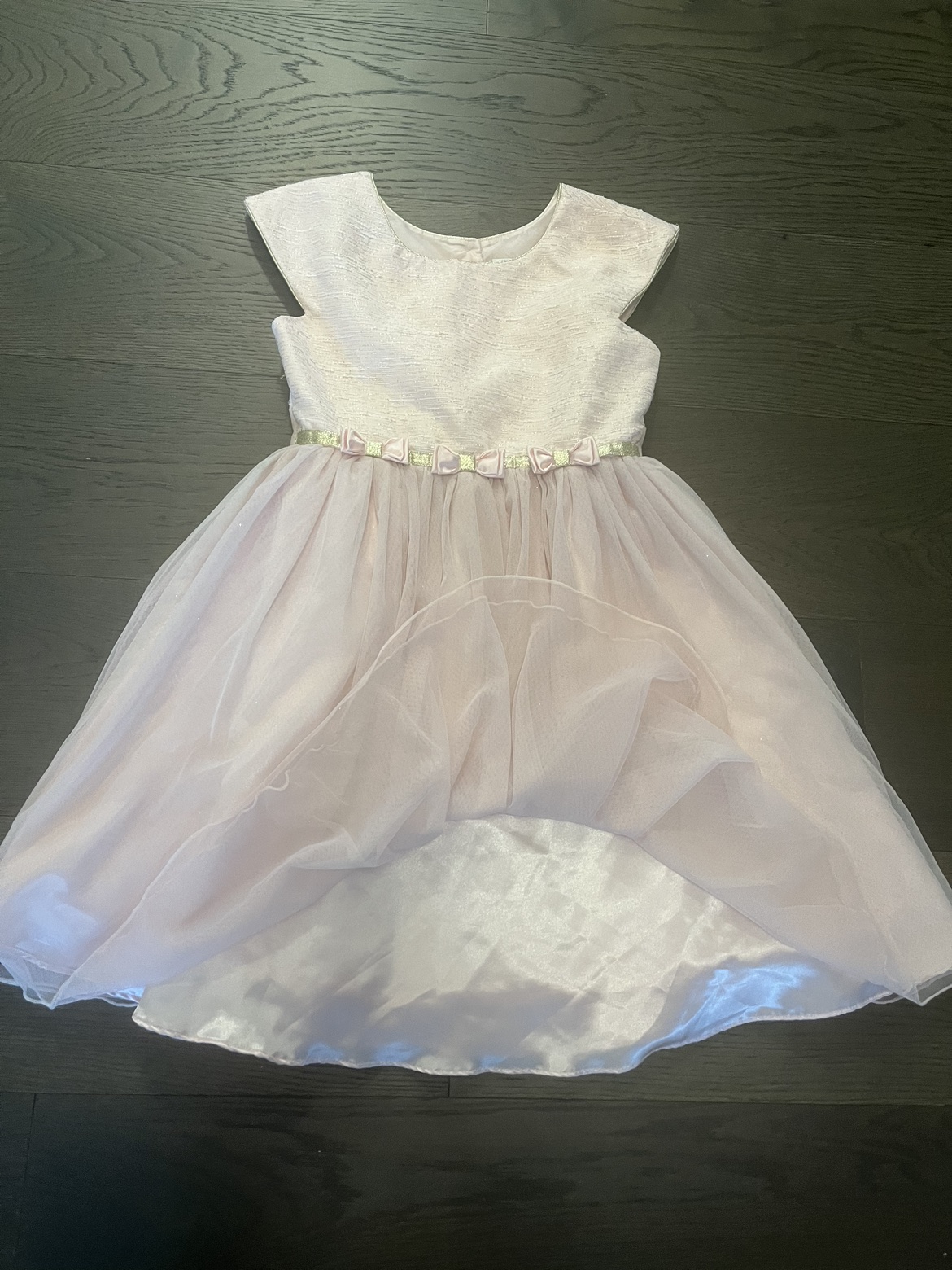 Jona Michelle pink girls cocktail sz 8 NWT Ret $150 image indicator(3)