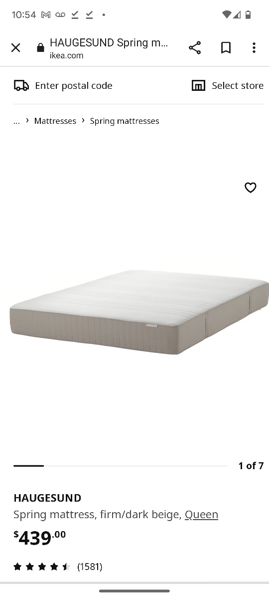 Ikea mattress