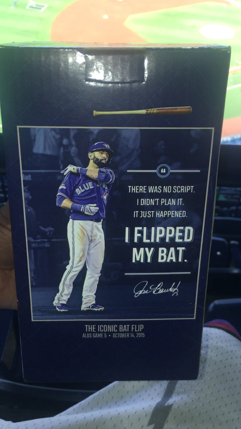 Jose Bautista Bat Flip Bobblehead 2023 Level of Excellence - photo 2