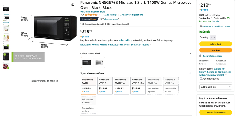 Large microwave - photo 4