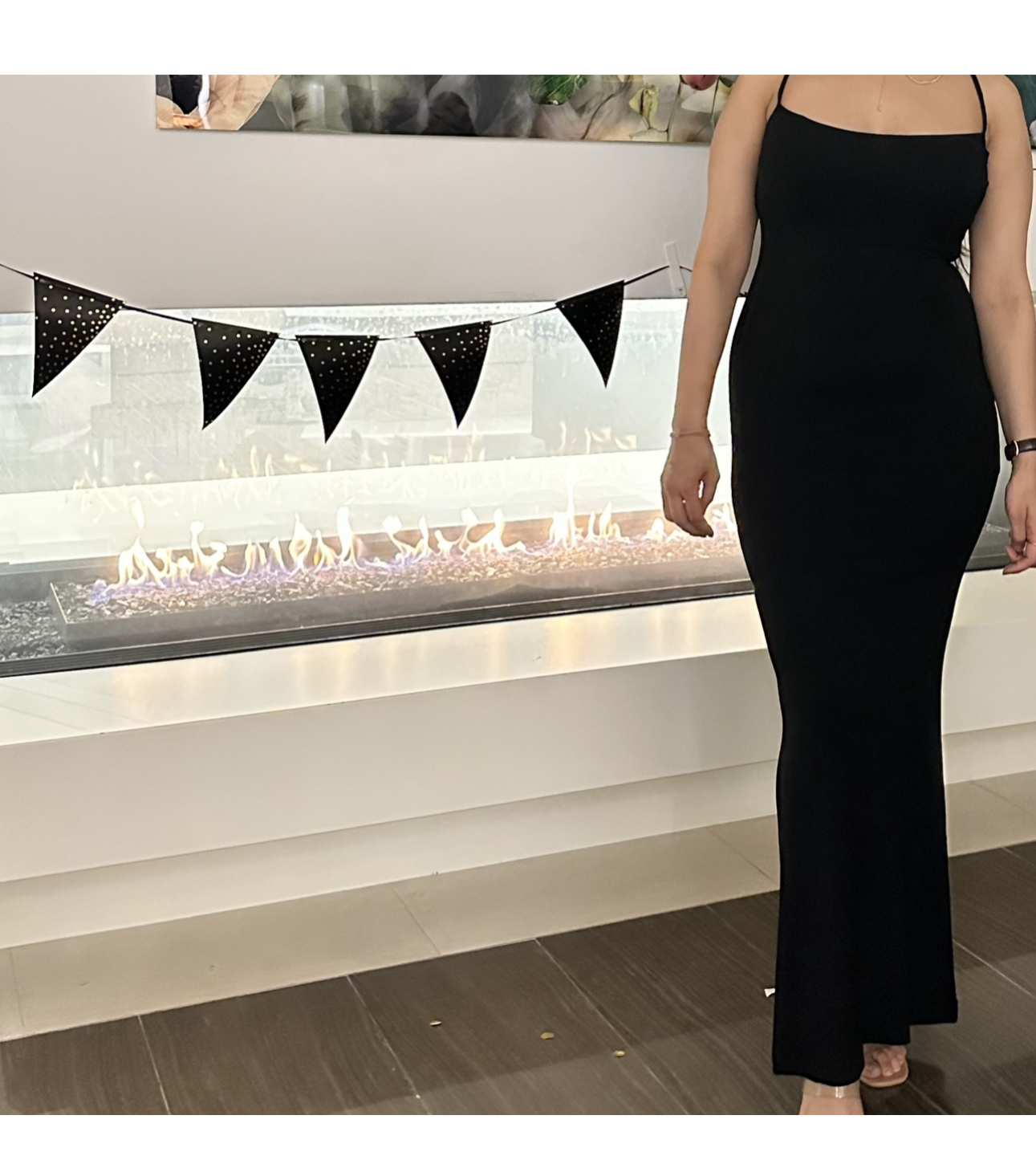 Skims Dress Black - photo 2
