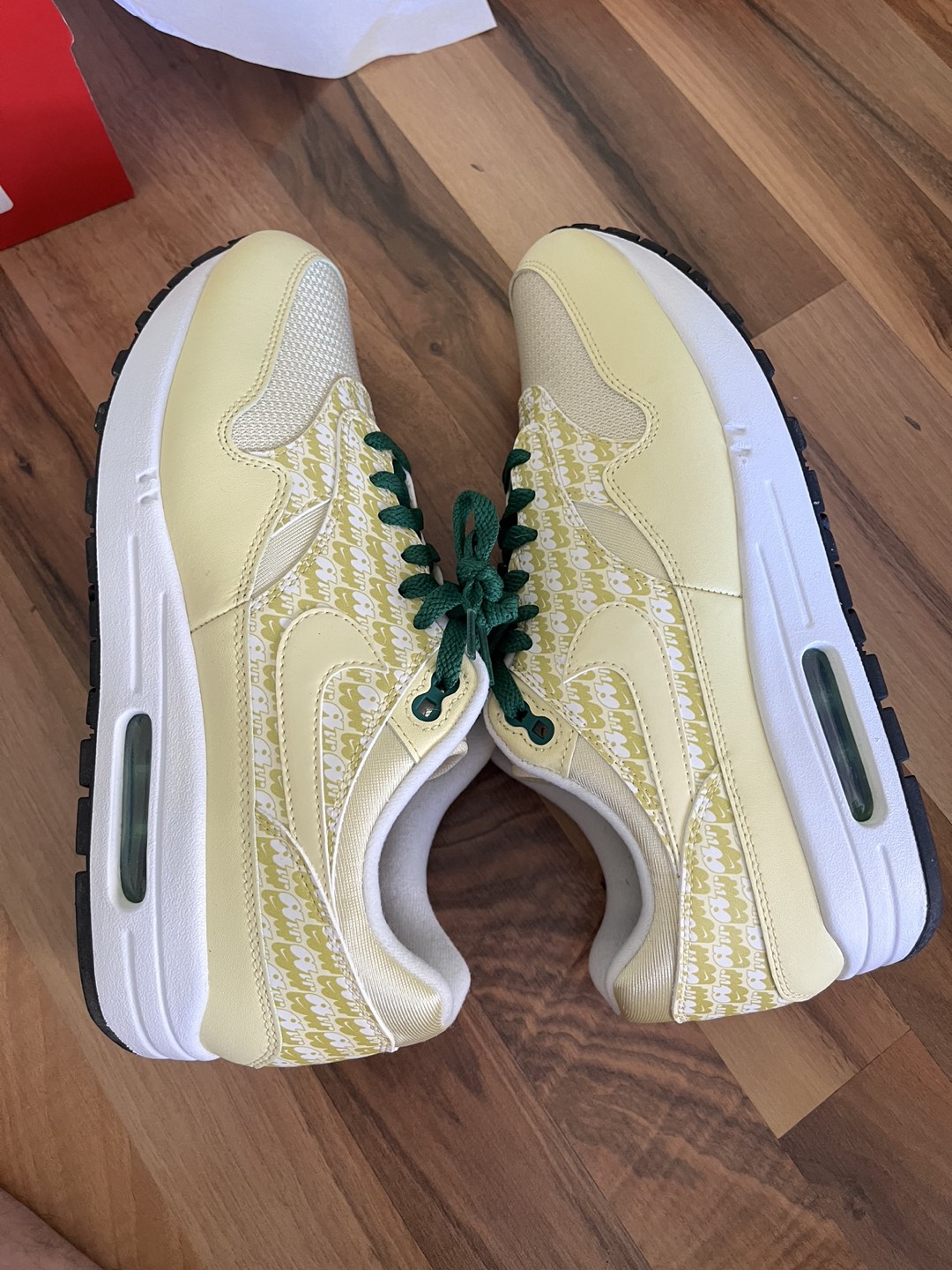 Nike Air Max 1 PRM Lemonade Size 10.5 Worn Once 9.5/10 - photo 5
