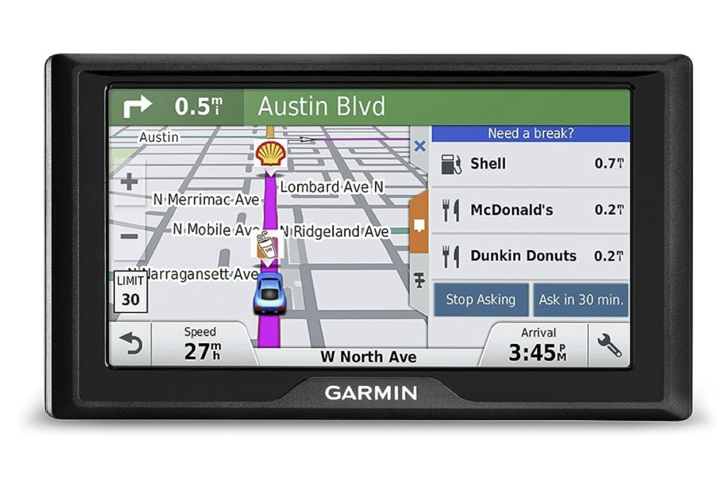 GPS Garmin Drive 60 with USA + CAN Maps 6 inch thumbnail