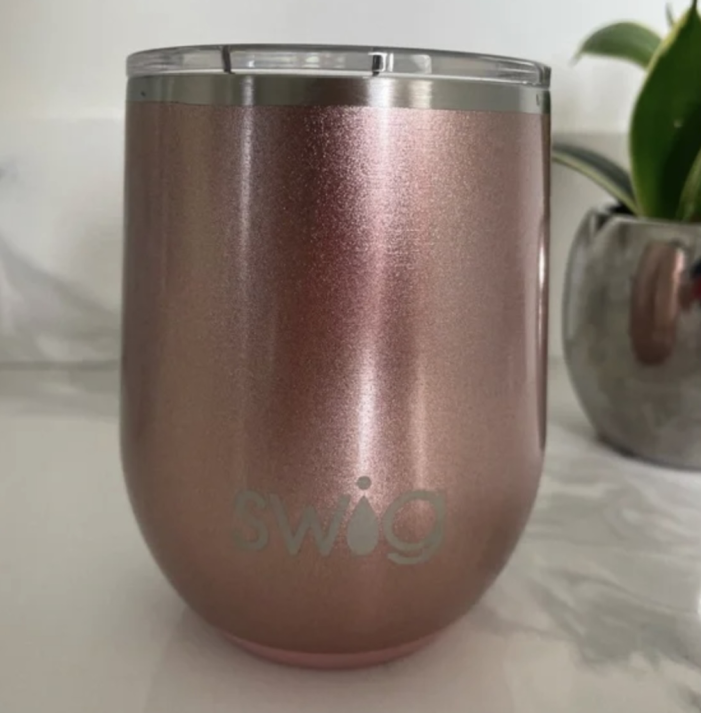 Swig Stemless Wine Cup Stainless Steel Rose Gold  12oz - photo 2