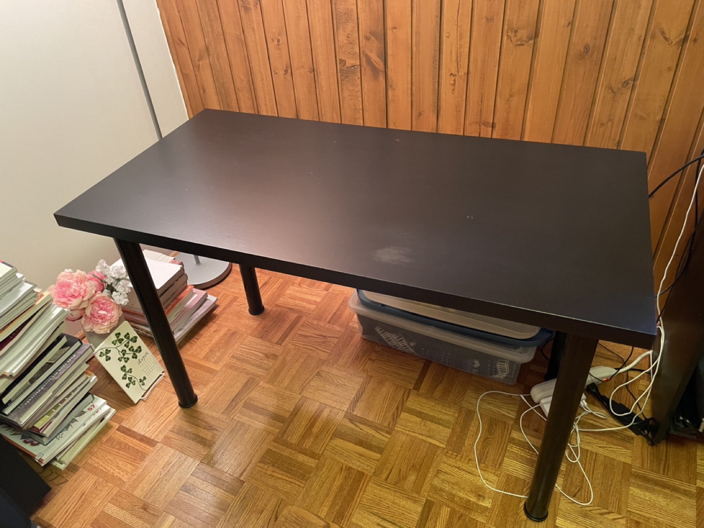Black Ikea Desk + Legs