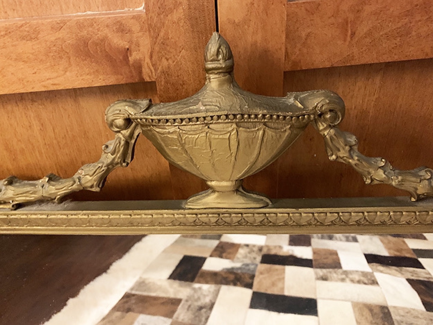 Antique Giltwood Frame Mirror - photo 2