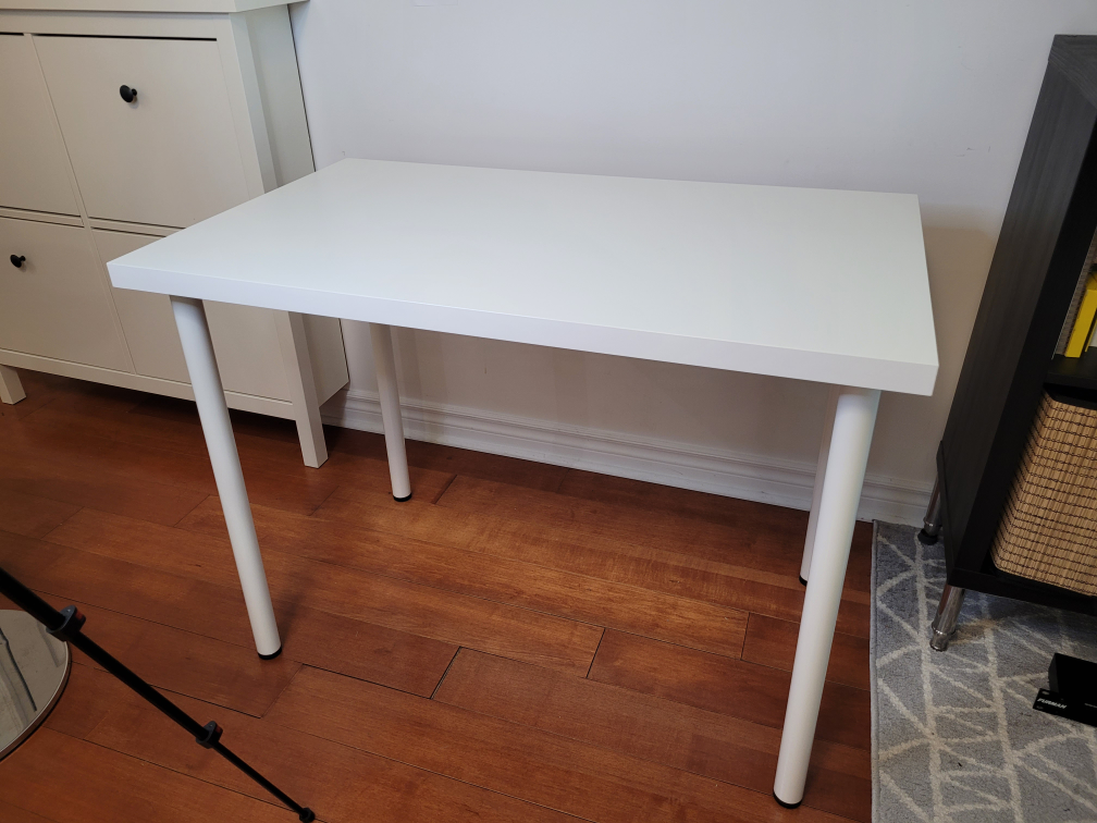 Ikea White LINNMON & ADILS Legs