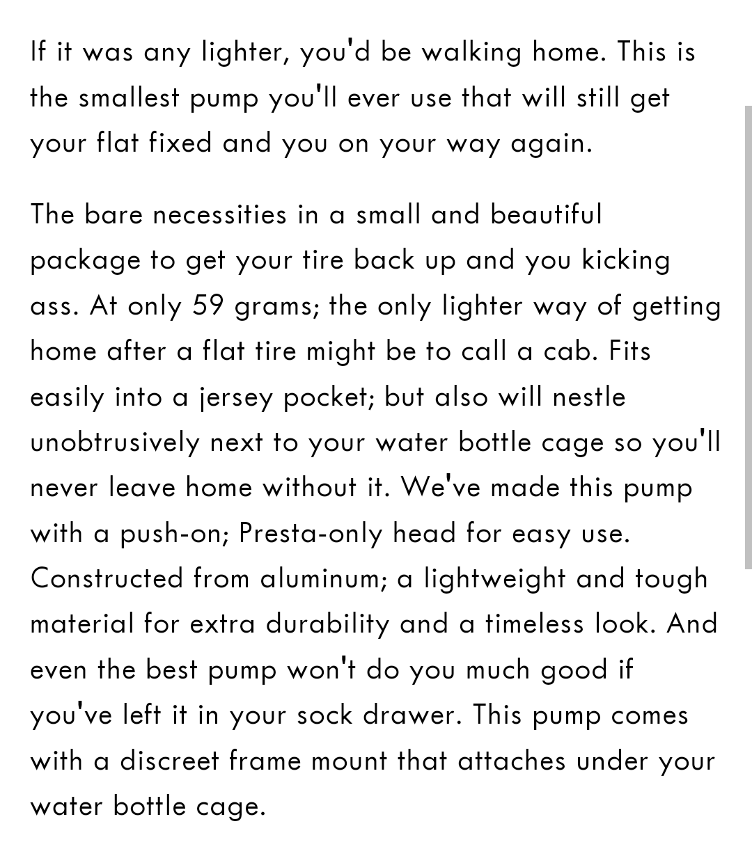 Bike Pump "Blackburn Airstik" image indicator(3)