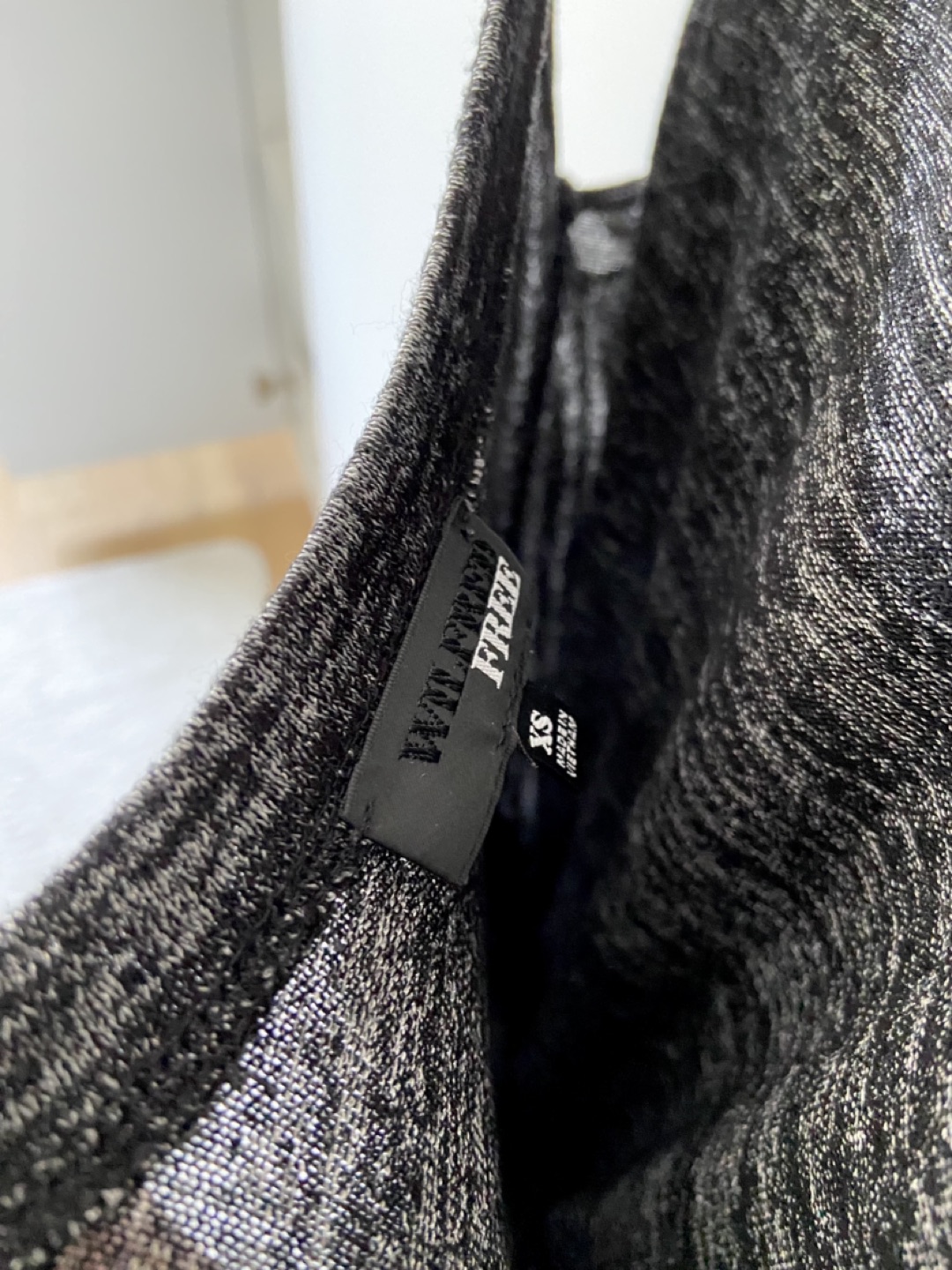 Aritzia Wilfred Free romper size XS black melange image indicator(4)