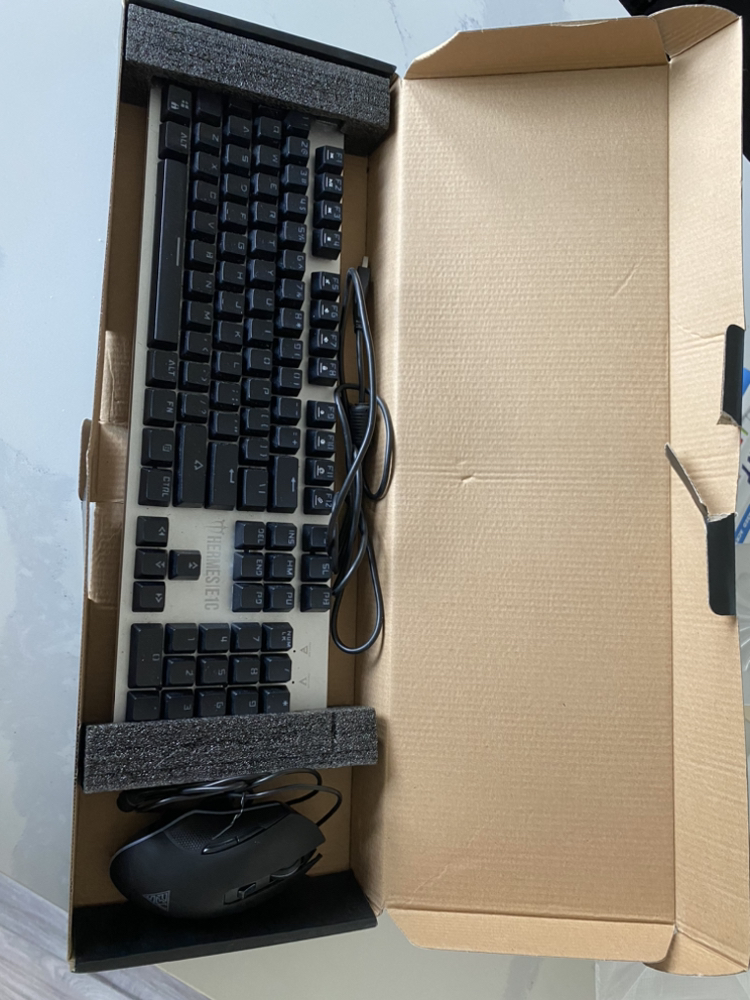 GAMIAS LED KEYBOARD AND MOUSE - photo 2