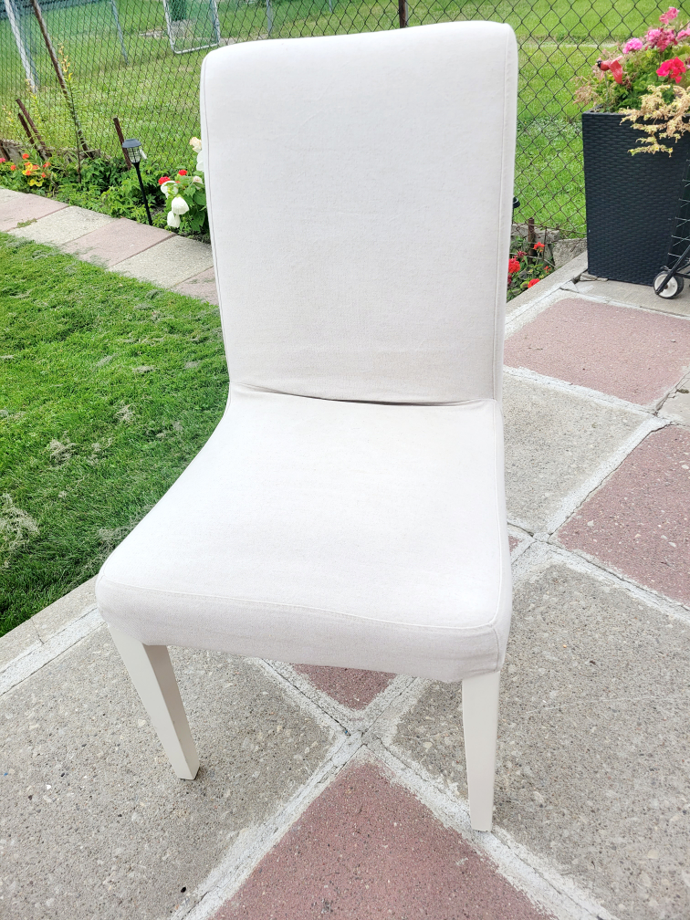 IKEA Dinning Chairs with Covers FREE thumbnail