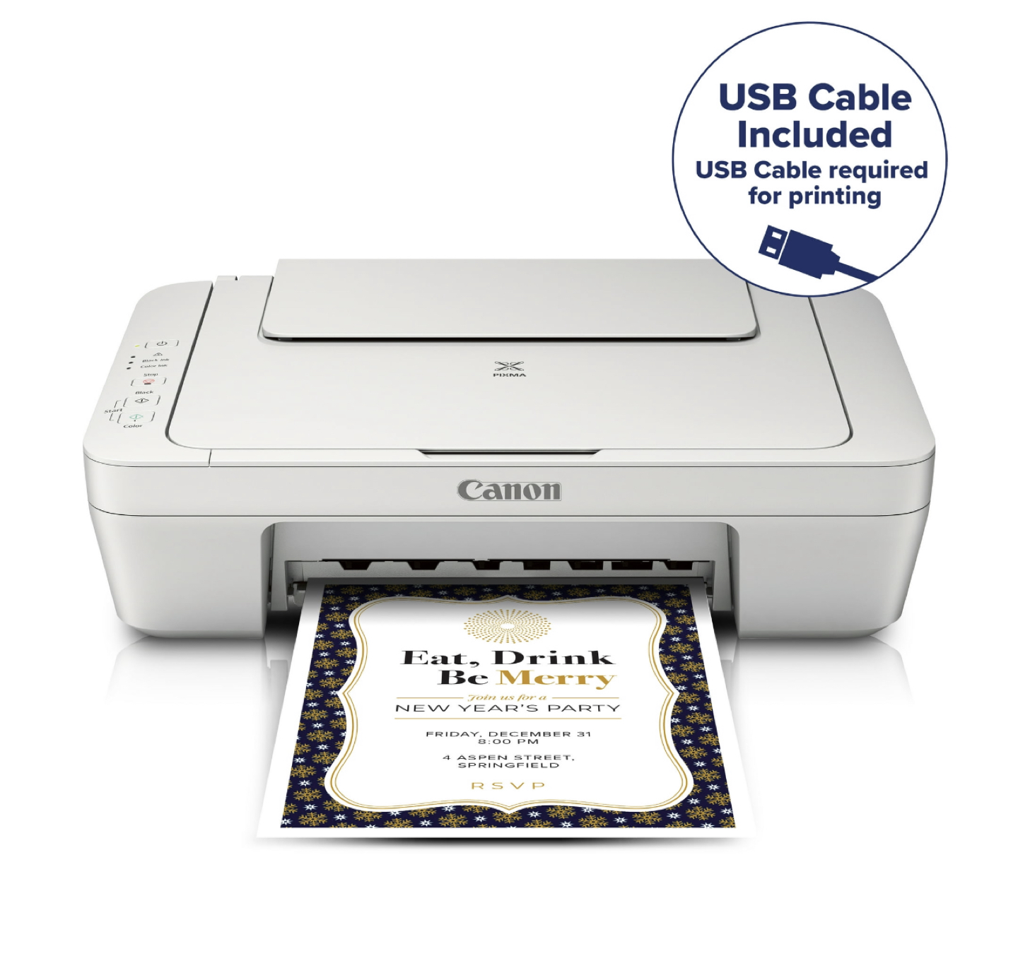 Canon PIXMA MG2522 Wired All-in-One Color Inkjet Printer - photo 2