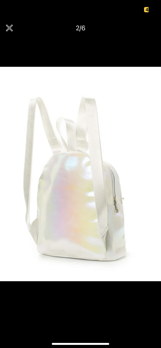 BNIB Holographic mini bag image indicator(2)