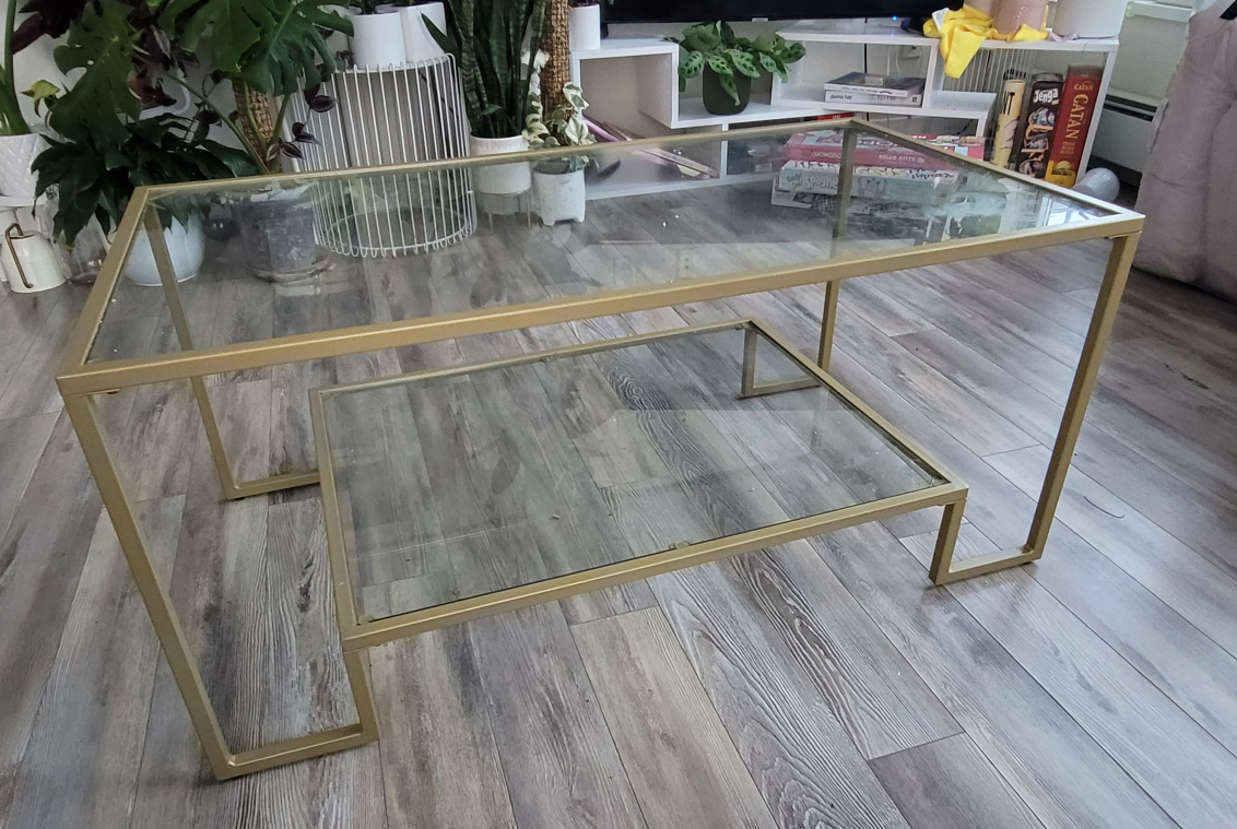 Willo Arlo Glass Coffee Table
