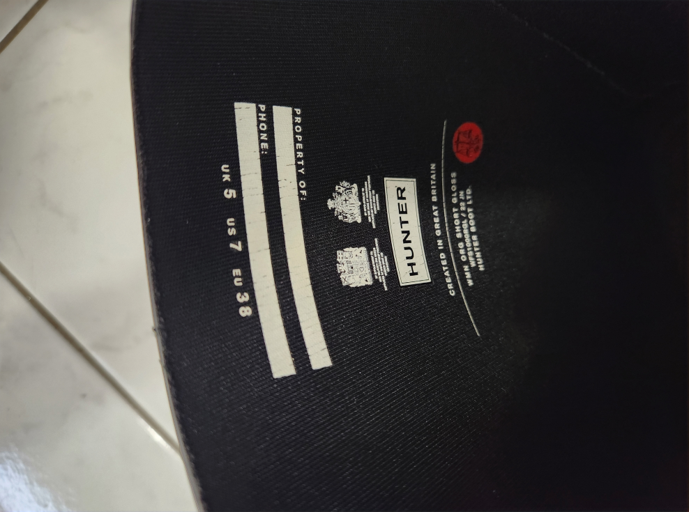 HUNTER Boots US 7 - photo 5
