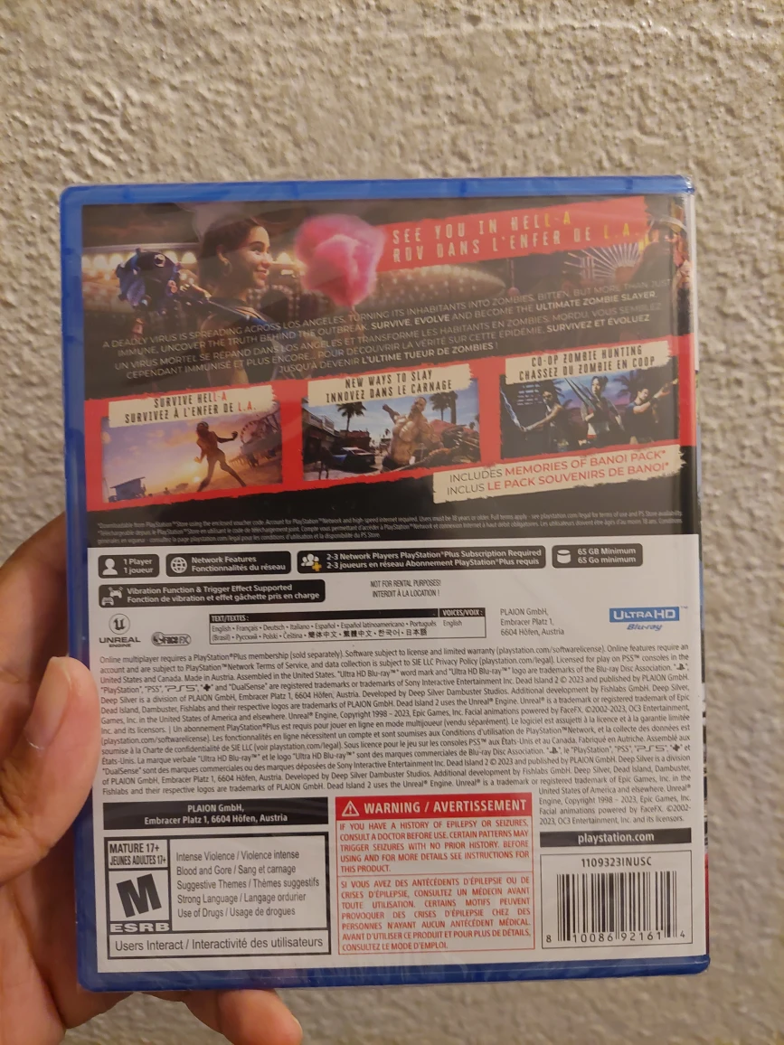 Unopened Dead Island 2 for ps5! - photo 2