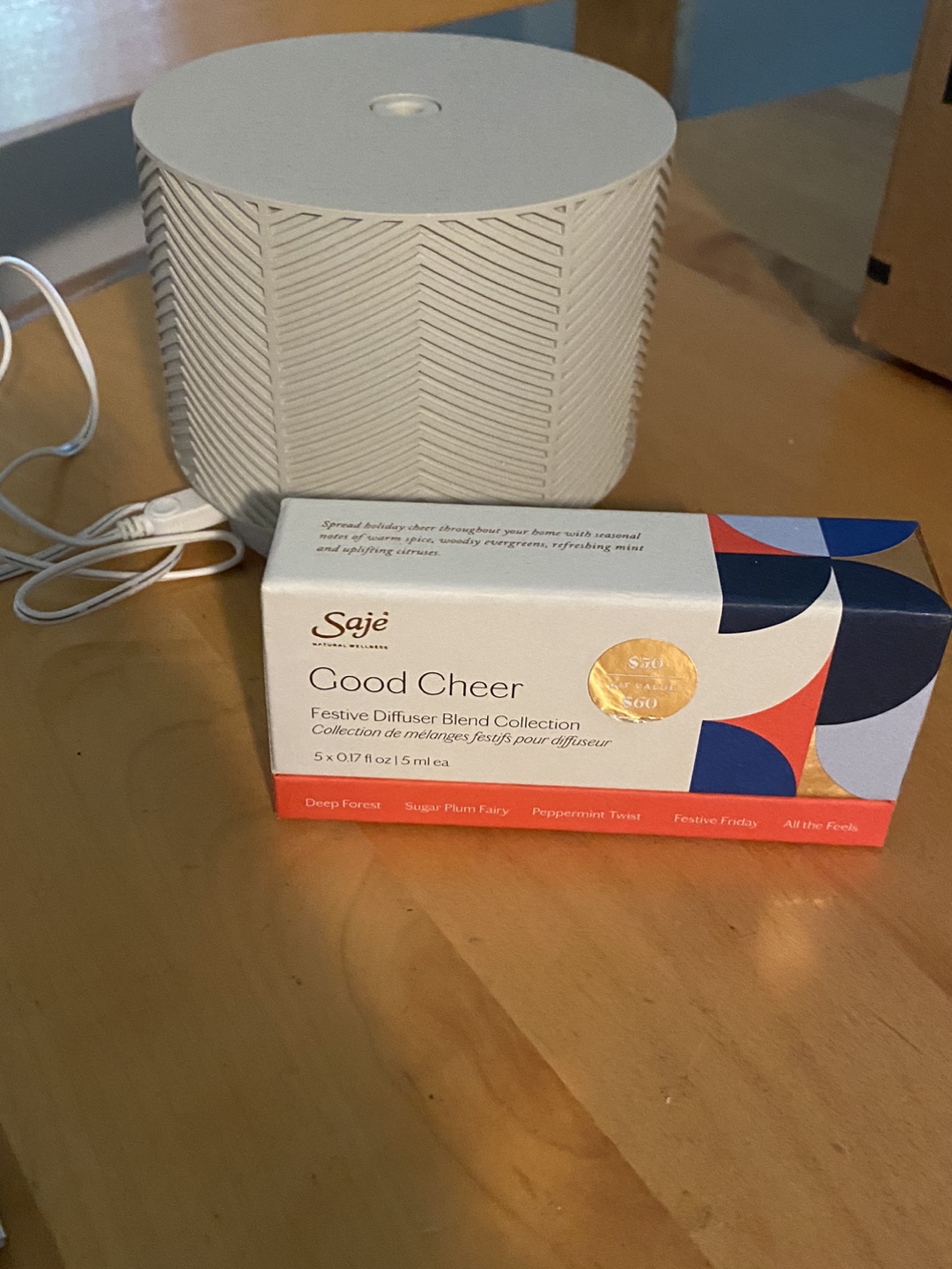 Sage Diffuser with 5 Essential Oils thumbnail