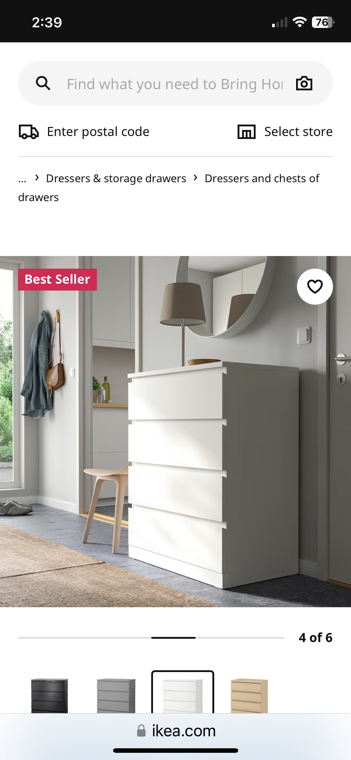 IKEA Malm Dresser - photo 2