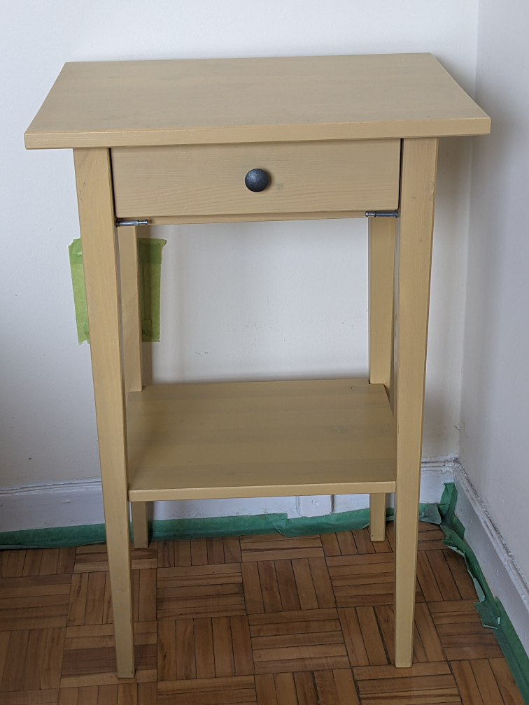 Ikea nightstand table