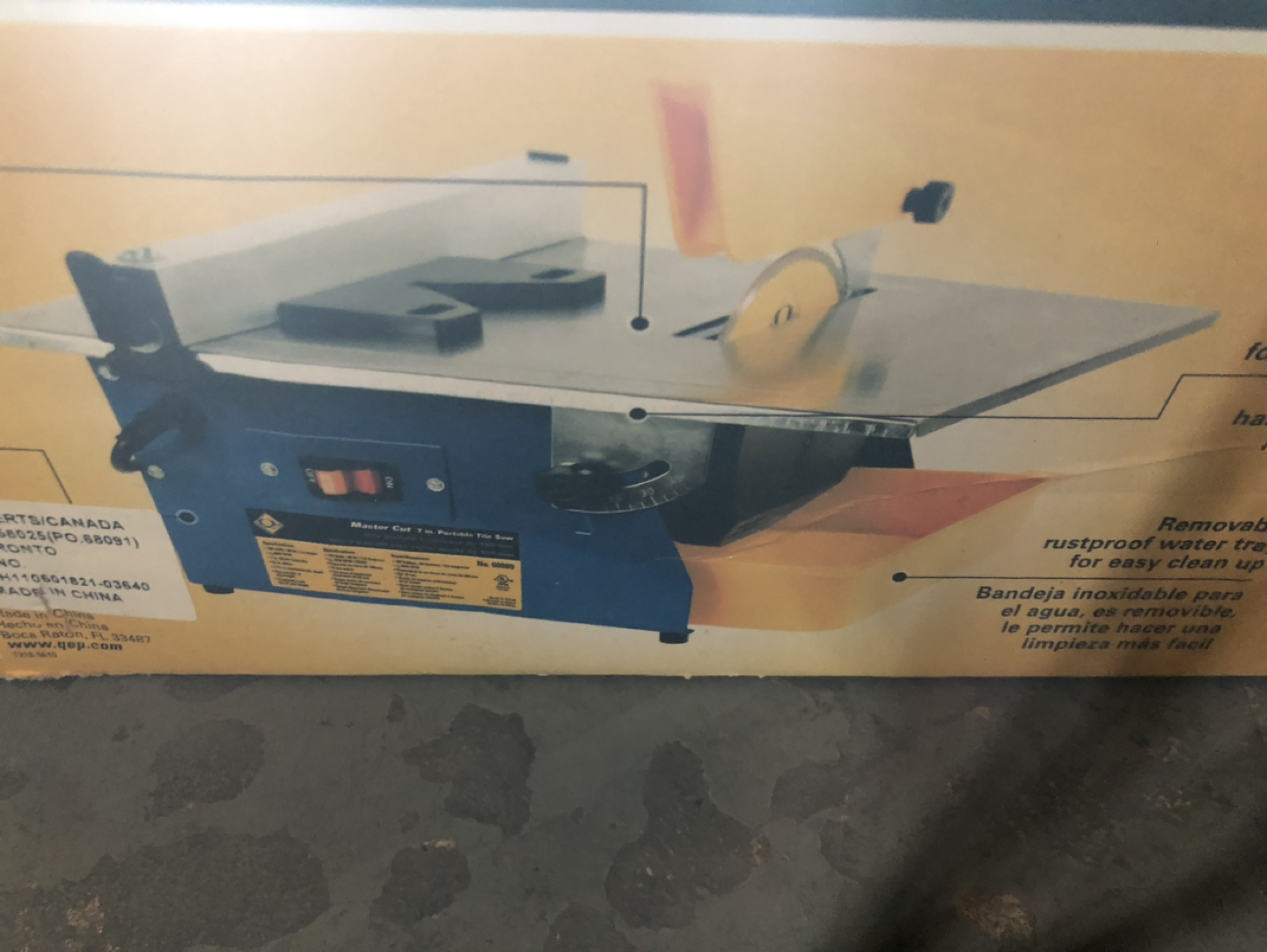 Tile Cutter Table Top