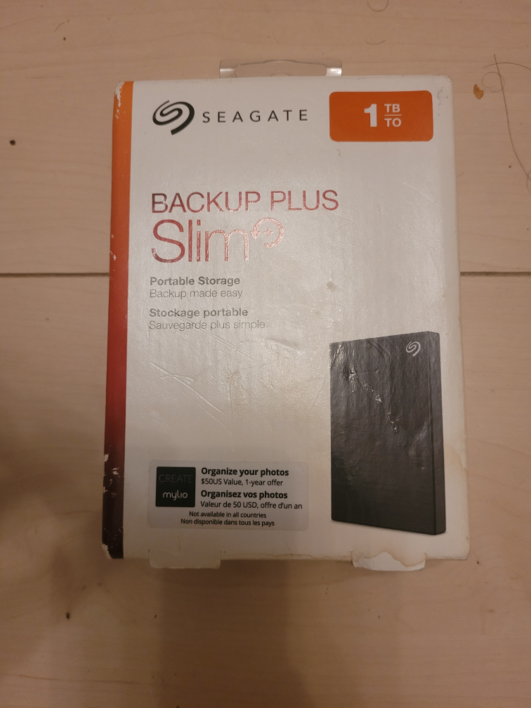 Seagate 1TB HDD