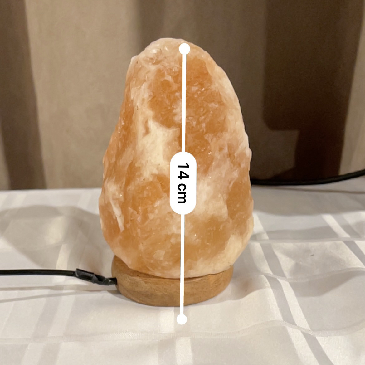 Small Salt Lamp - Colour changing. image indicator(6)