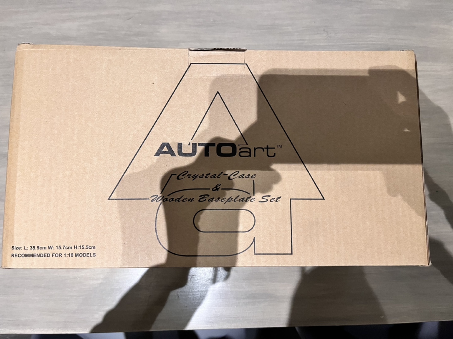 AutoArt crystal case acrylic box for models 1/18 90001 image indicator(2)