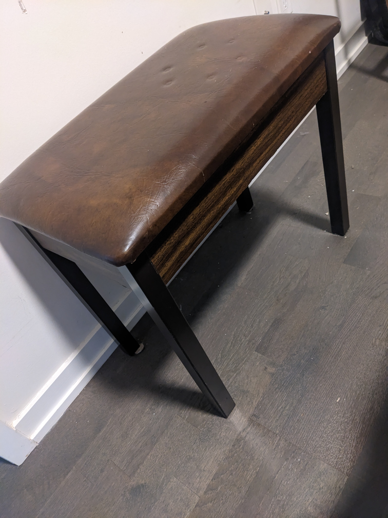 bench with storage