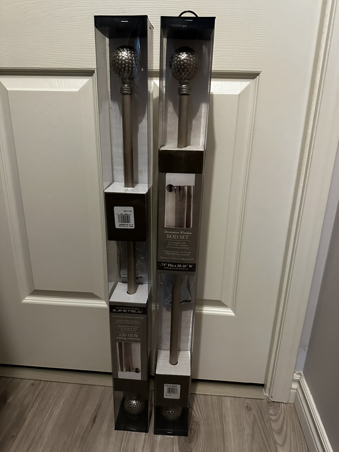 2 Metal Rod sets