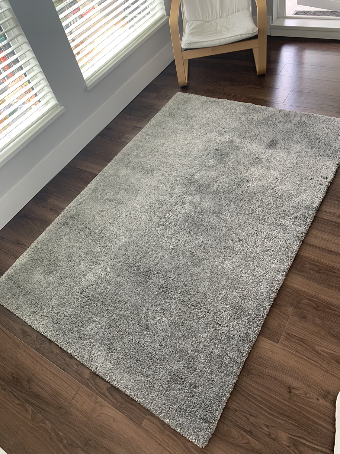 IKEA grey rug - photo 3