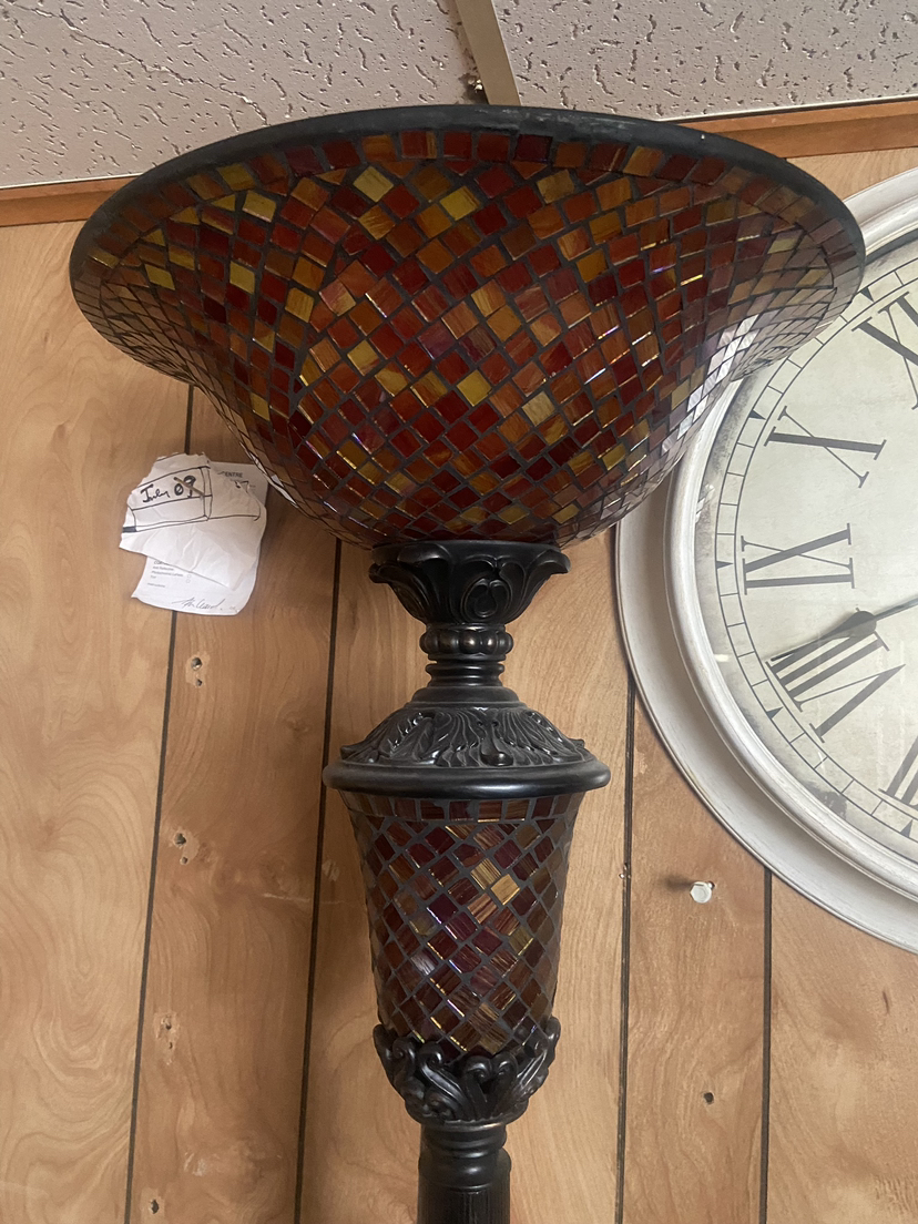 Tiffany style floor lamp