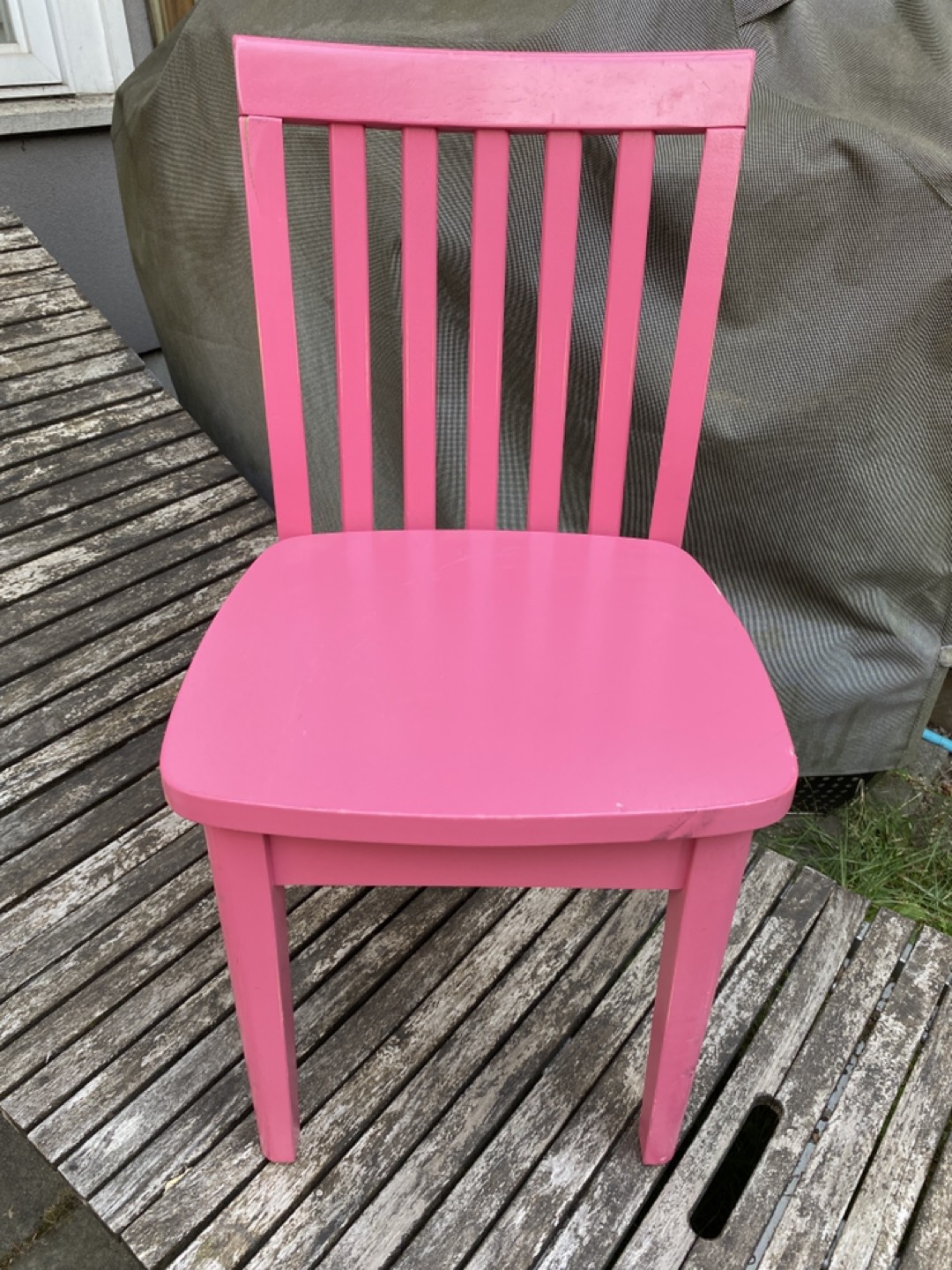 Pottery Barn Carolina Play Chair - wood thumbnail