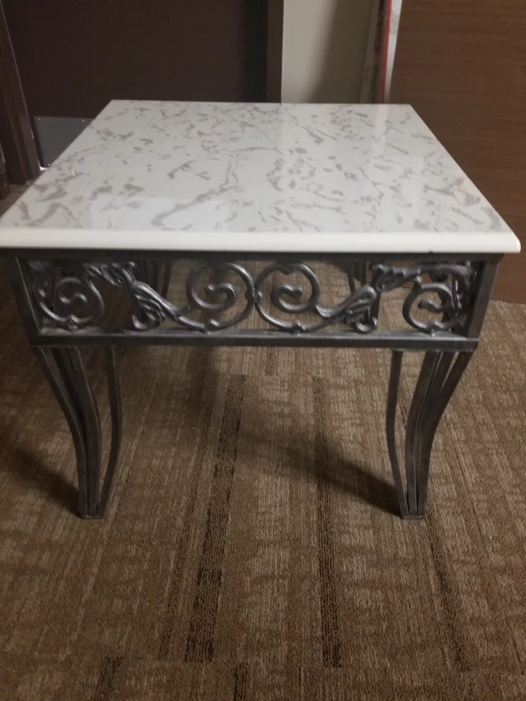 Marble side table