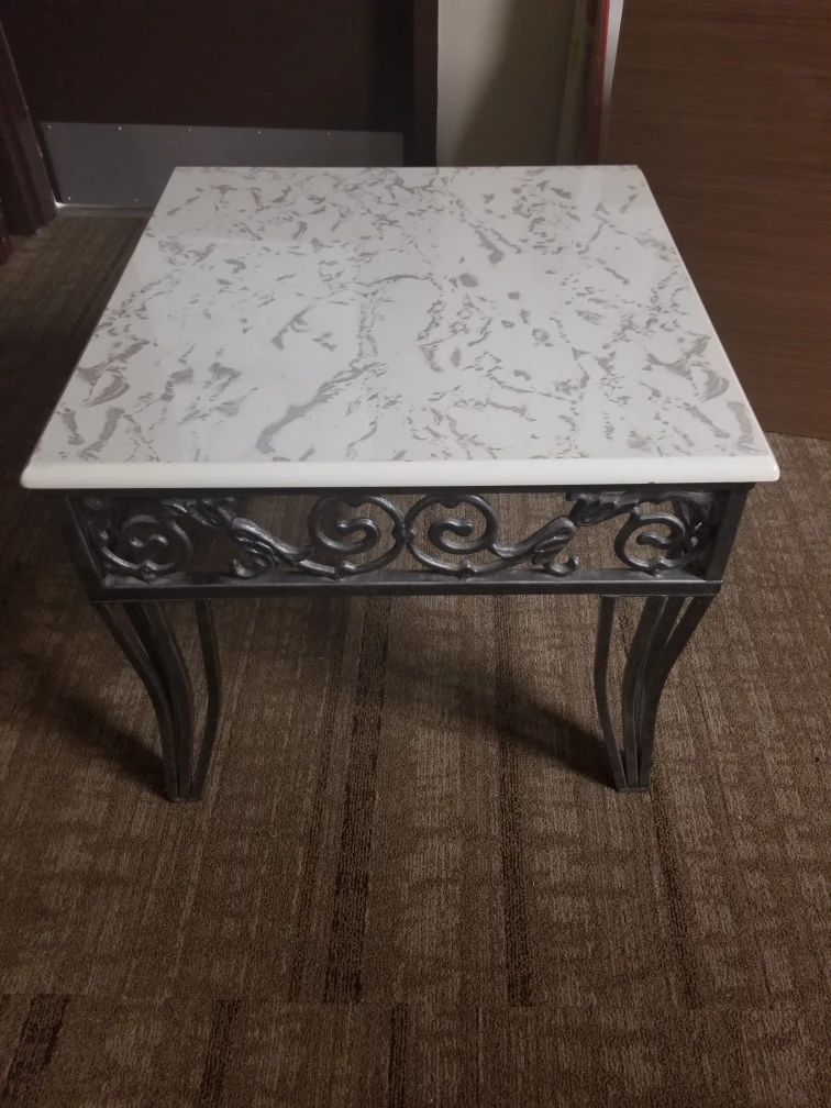 Marble side table - photo 2