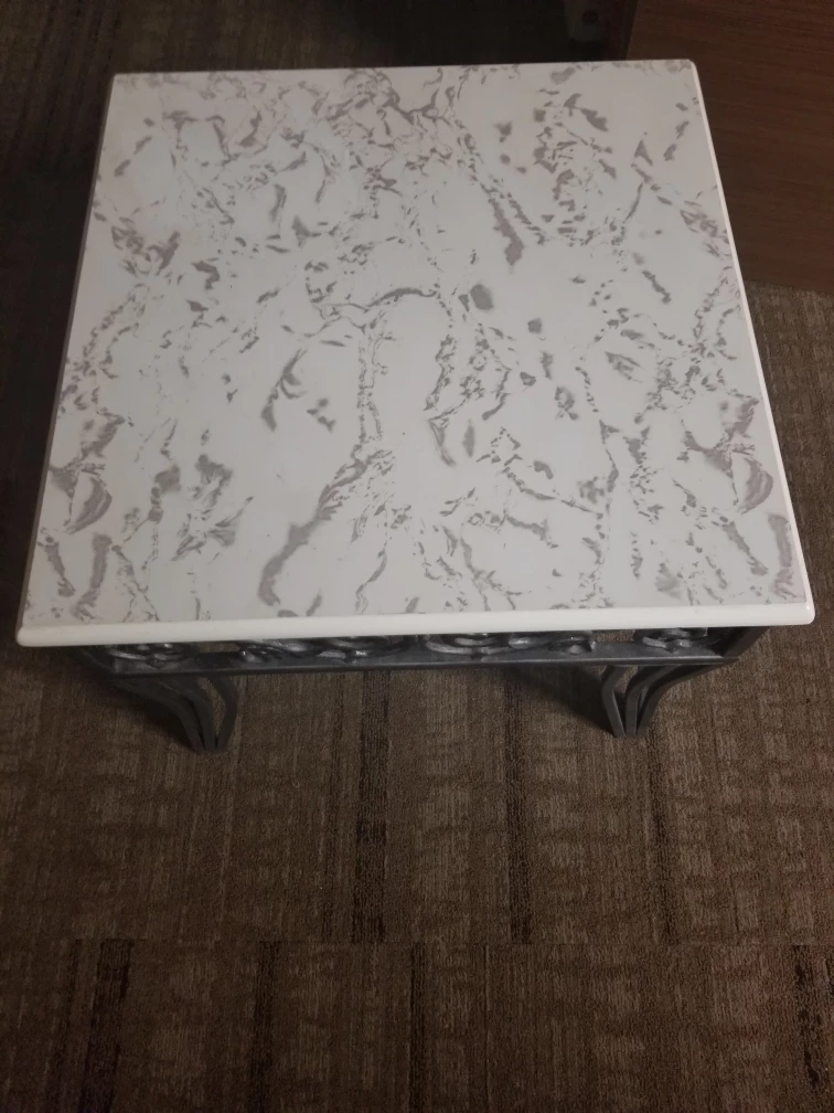 Marble side table - photo 3